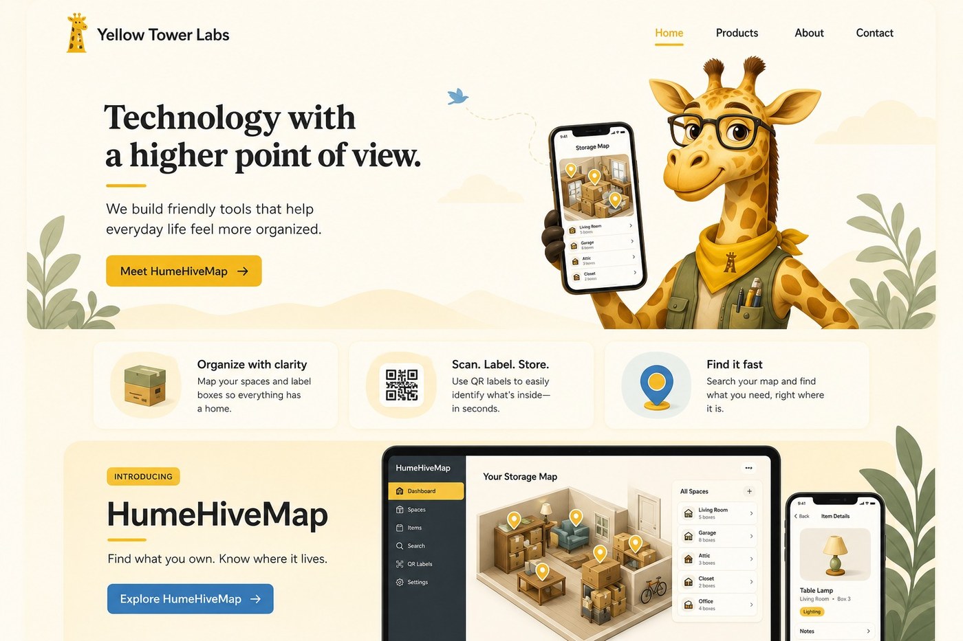 HumeHiveMap concept preview